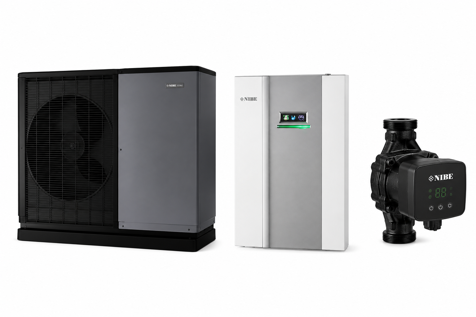 Nibe installatie set S2060-10 + Smo 40 + Cpd pomp